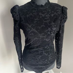 Saylor S lace detailed bodysuit.